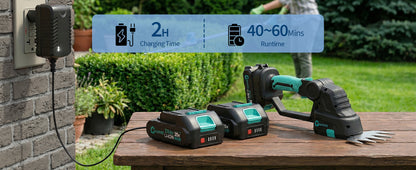 🌿 Natura 20V 2-in-1 Cordless Hedge Trimmer &amp; Grass Cutter