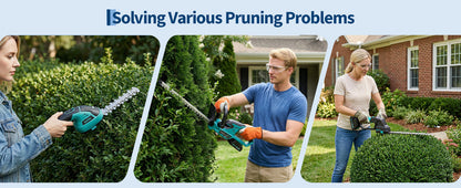 🌿 Natura 20V 2-in-1 Cordless Hedge Trimmer &amp; Grass Cutter