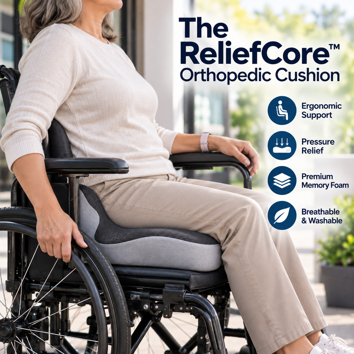 ReliefCore™ Orthopedic Cushion