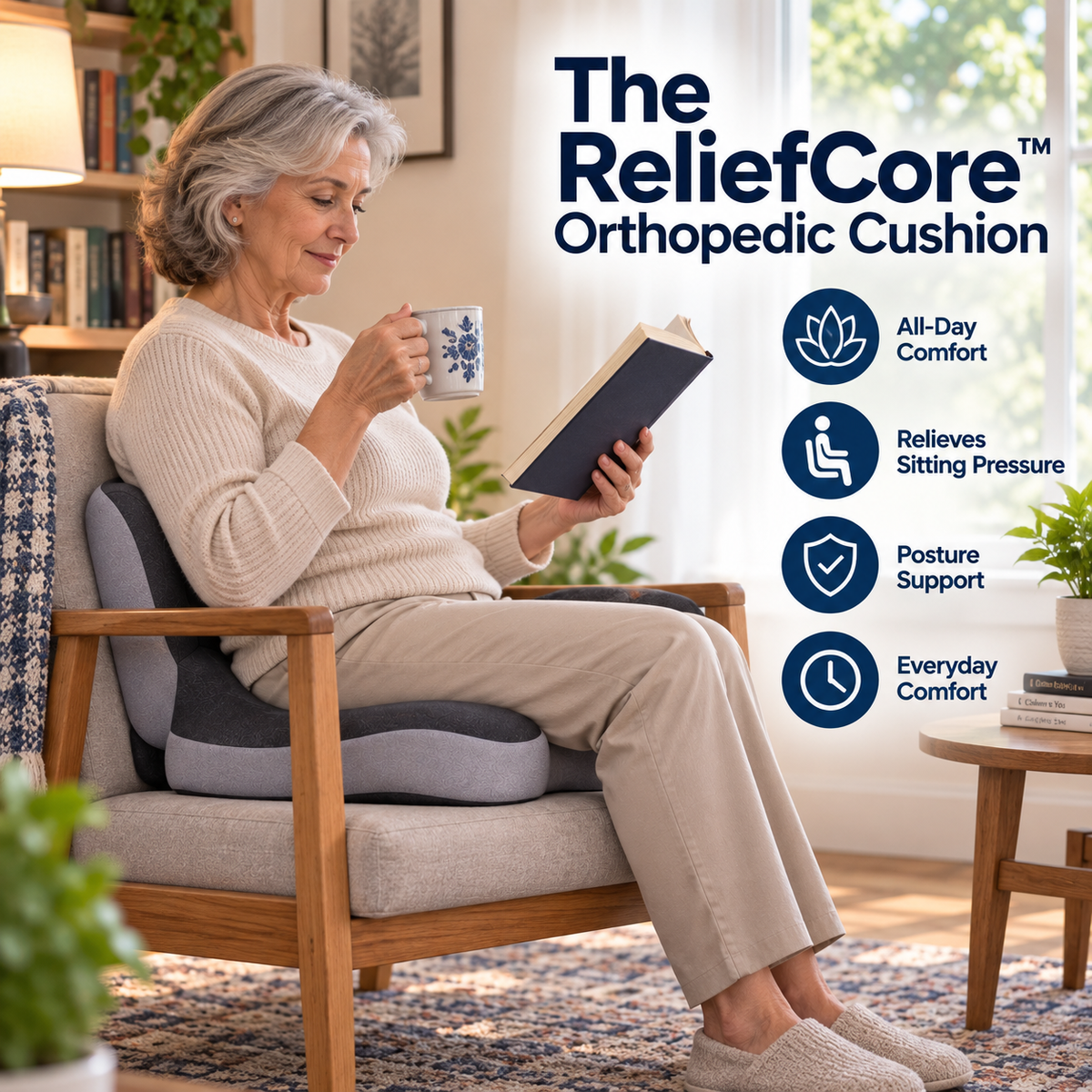 ReliefCore™ Orthopedic Cushion