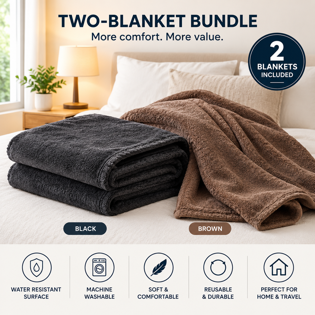 BlissBlanket™ The Effortless, Waterproof Blanket